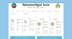 Desktop Screenshot of hydromet.gov.gy